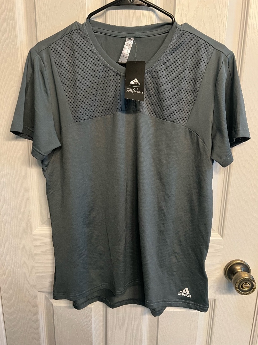 Adidas Mesh Panel Athletic Shirt